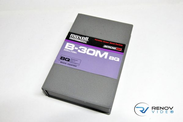 Numérisation cassette Bétacam numérique sur clé USB, disque dur ou DVD RENOV.VIDEO
