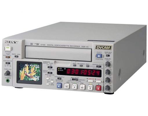 Magnétoscope DVCAM. Numérisation et transfert sur clé USB, disque dur ou DVD