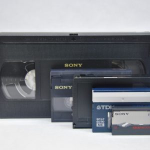 Numérisation cassettes vidéo MicroMV, HDV, VHS, S VHS, VHS C, HI8, VIDEO8, 8MM